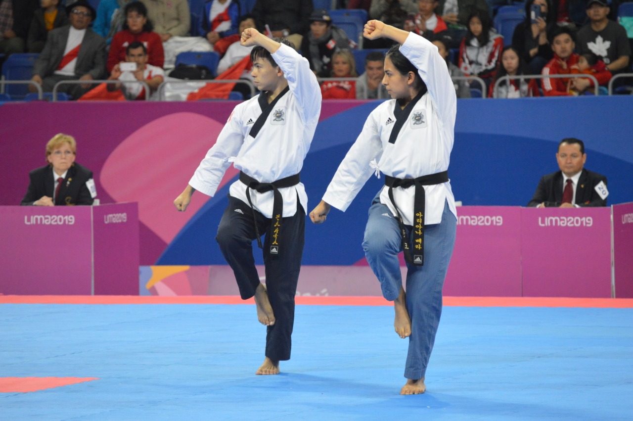 Lima 2019 | TAEKWONDO POOMSAE WINS EIGHTH MEDAL FOR PERU